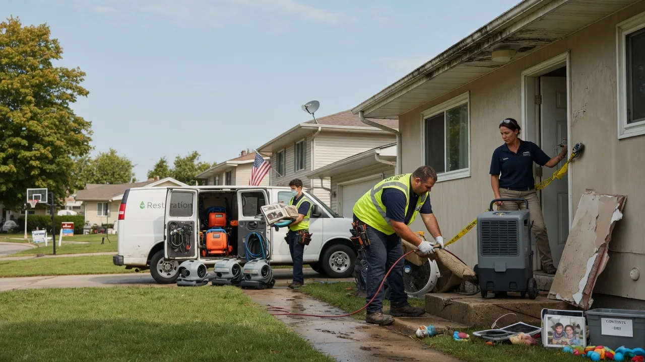 Water Damage Restoration in Rush, NY near me